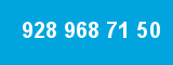 928 968 71 50 928 968 71 50